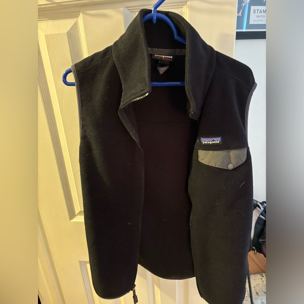 Patagonia Synchilla fleece vest, size M, lightly worn
